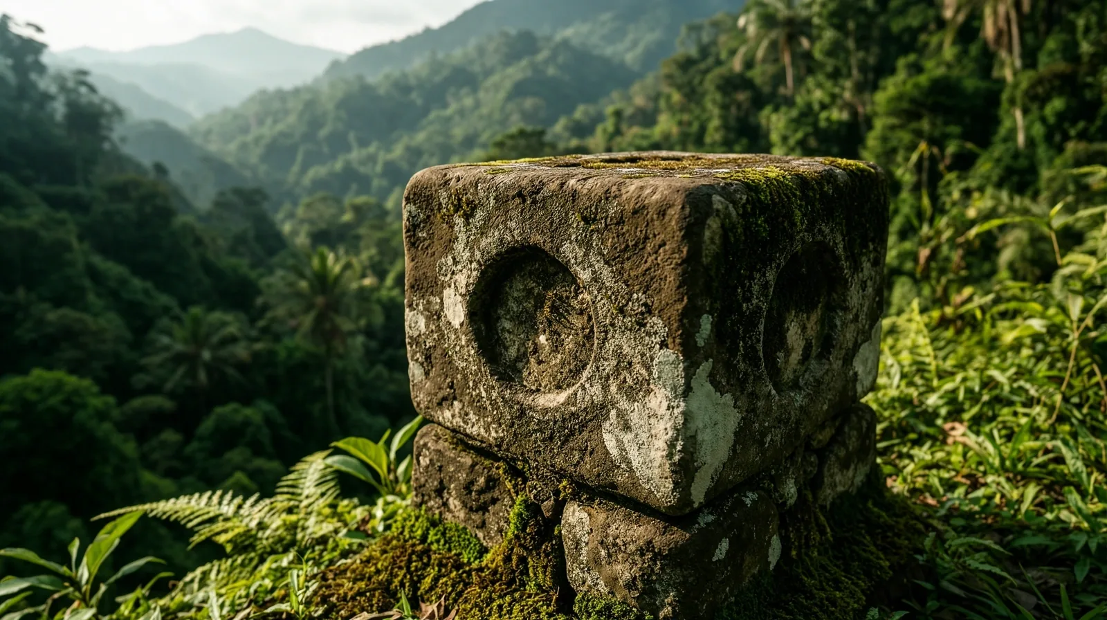 Indonesian highland landscape